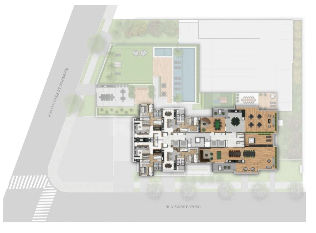 Planta — Pavimento rooftop