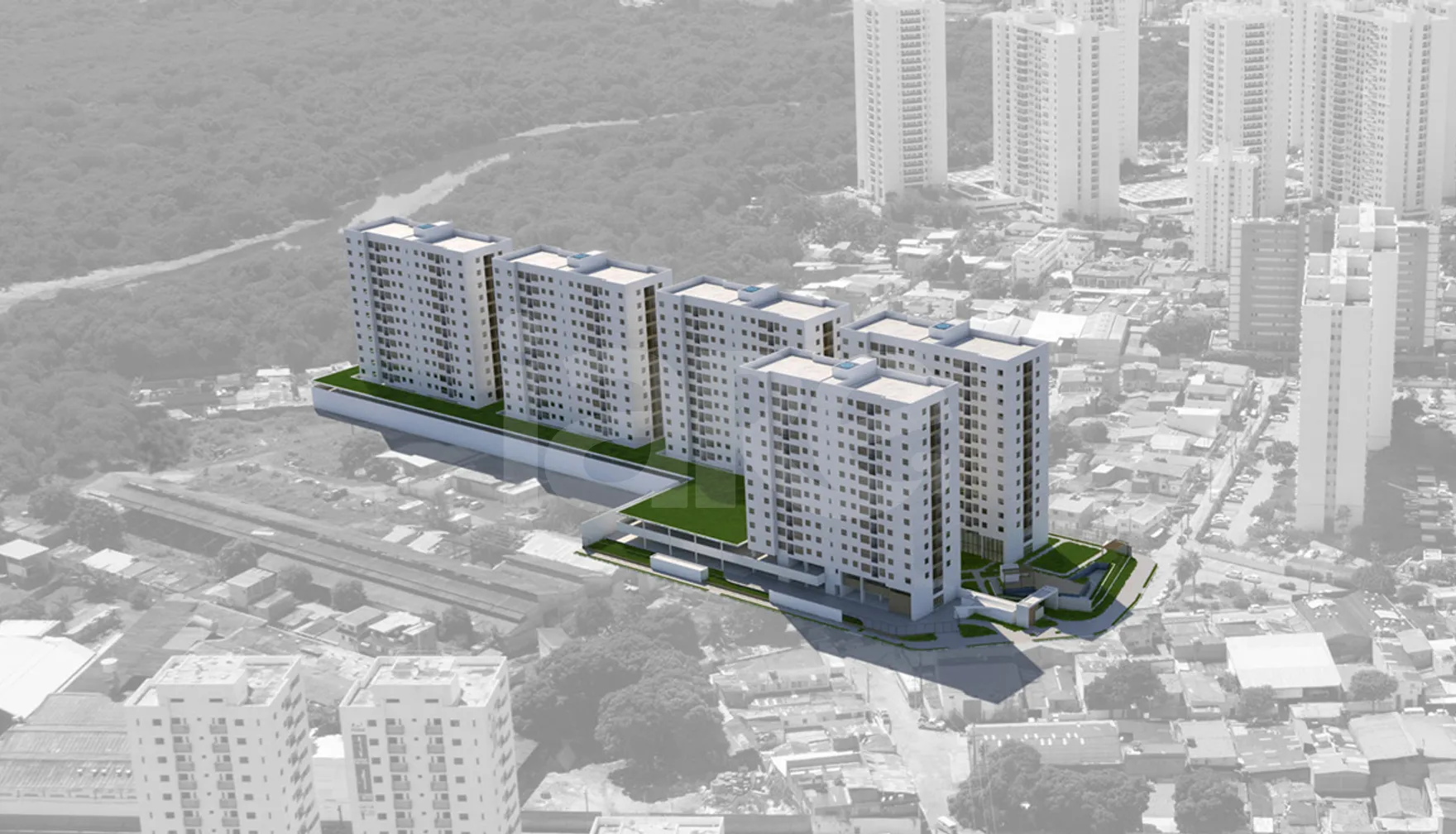 Luar do Parque - Apartamento com 53,25 m², em Imbiribeira — foto 21