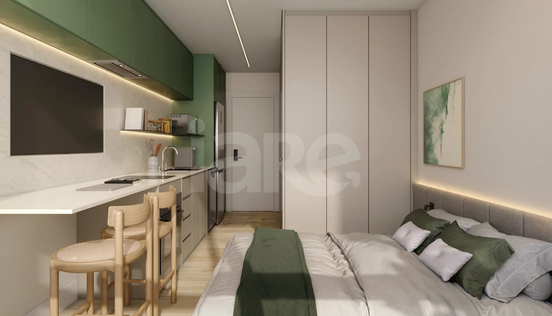 Core Silva Jardim - Studio com 18,74 m², em Rebouças — foto 3