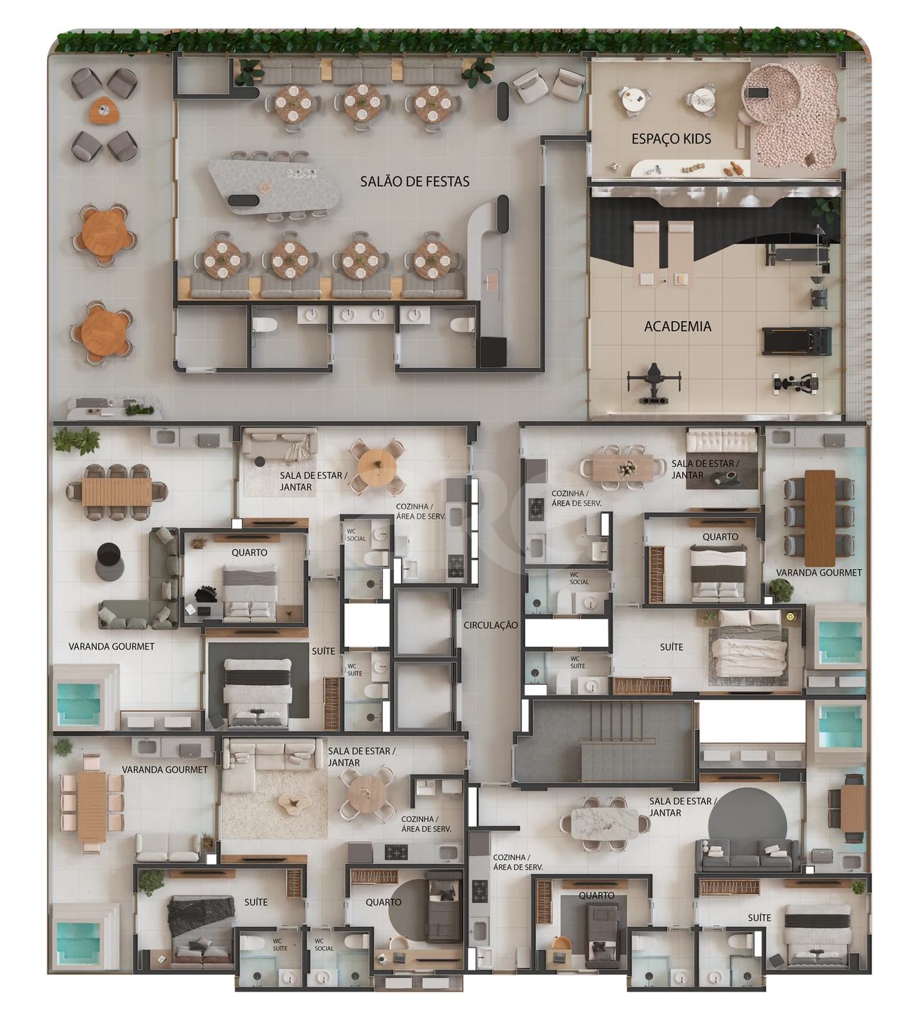 Planta — Pavimento 01