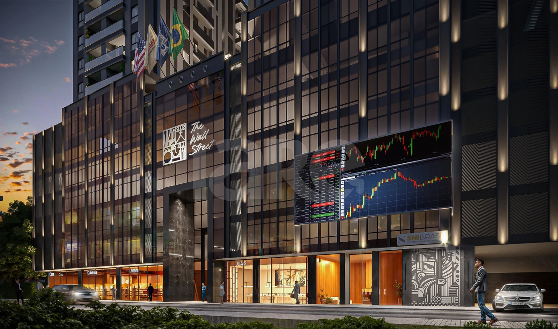 The Wall Street Business & Apartments - Apartamento com 73 m², em Morretes — foto 10