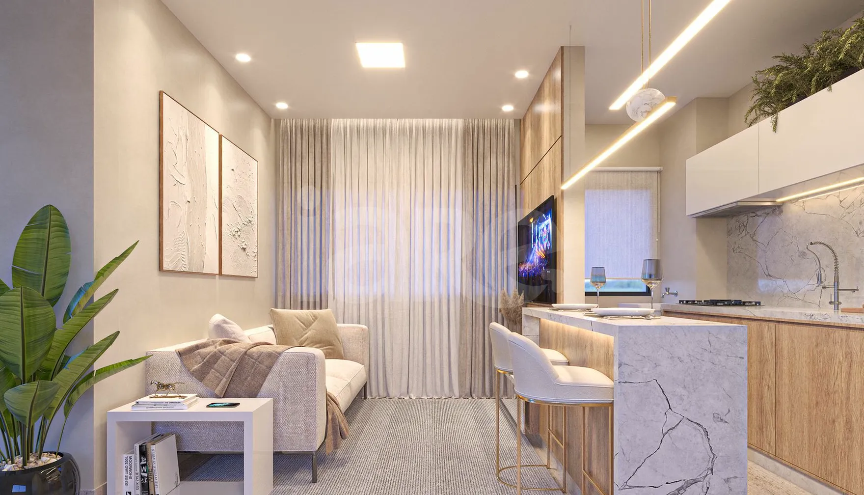 Palazzo Di Venezza - Apartamento com 69,65 m², em Tristeza — foto 3