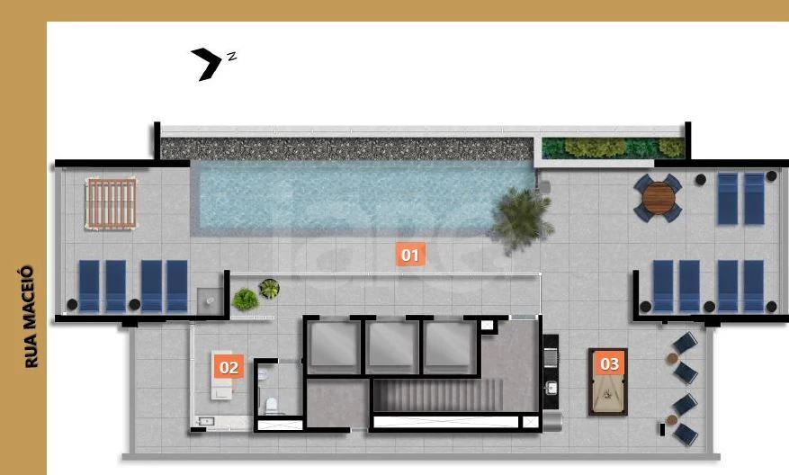 Planta — Pavimento 24° pavimento