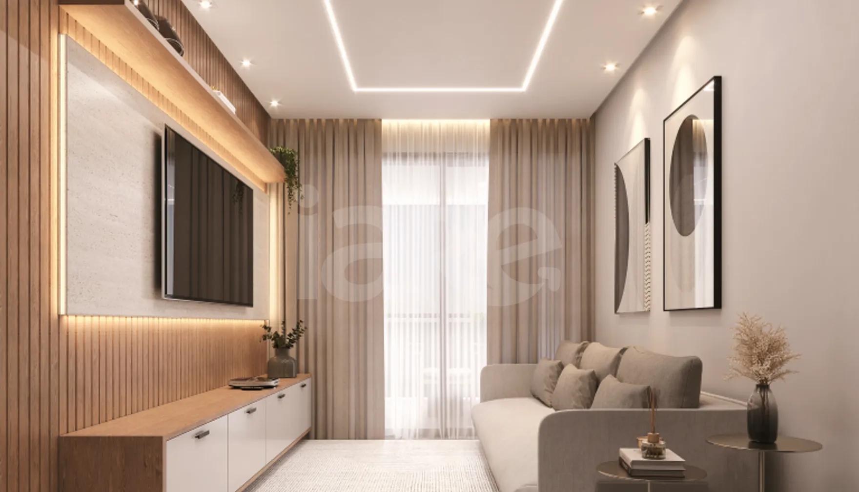 Porto Jardins - Apartamento com 66,13 m², em Intermares — foto 2