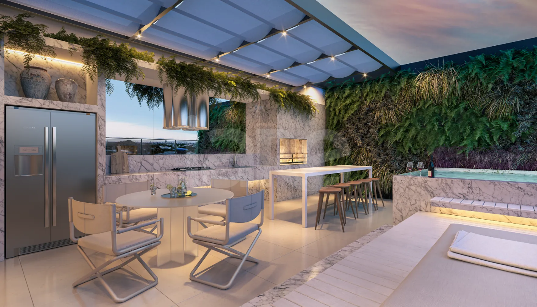 Porto Alto - Garden com 132,55 m², em Mercês — foto 23