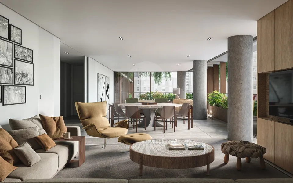 Bioma Itaim - Apartamento com 209,11 m², em Itaim Bibi — foto 2