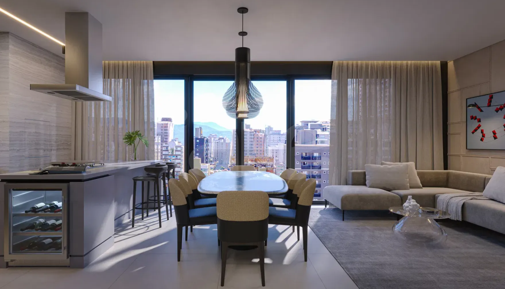 Mediterrâneo Tower - Apartamento com 100,36 m², em Meia Praia — foto 2