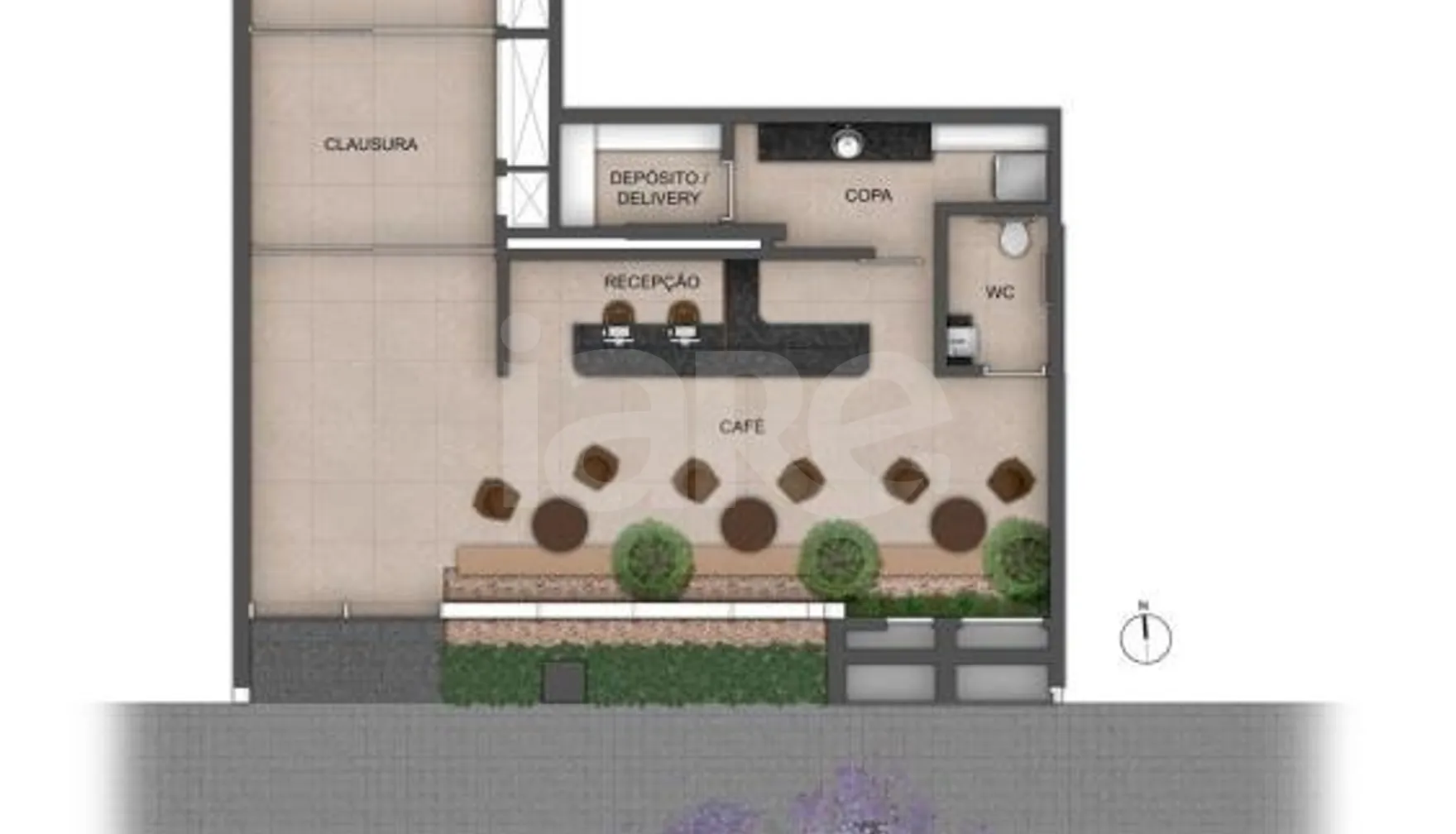 Planta — Pavimento térreo