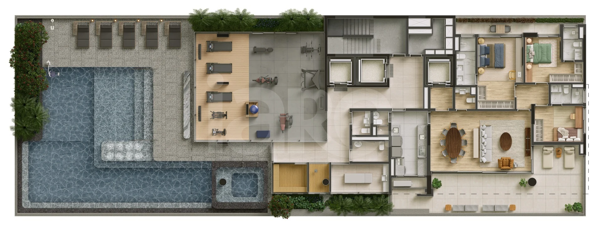 Planta — Pavimento 6 2