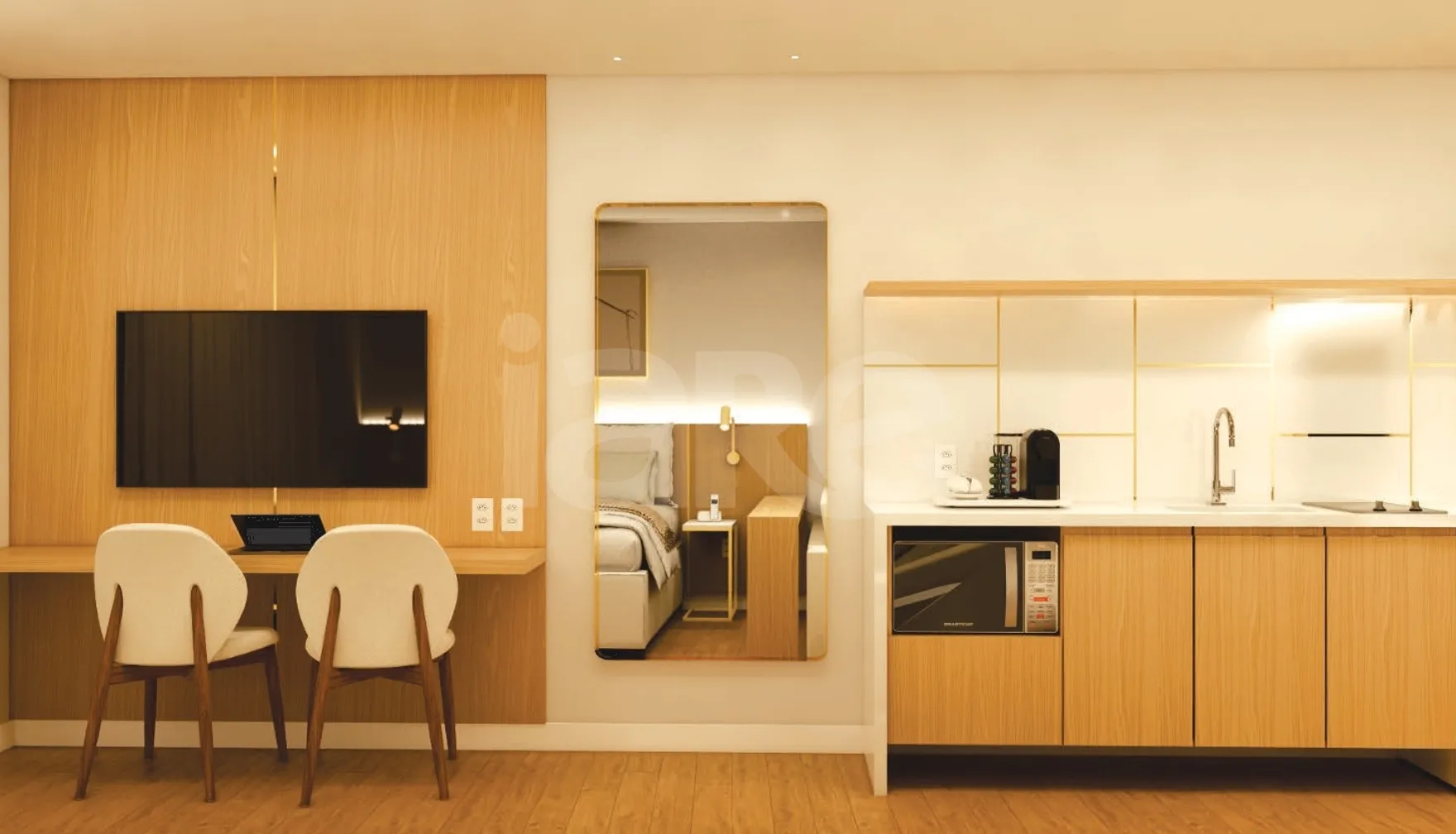Holanda Gold Hotel Tambaú - Studio com 22,05 m², em Tambaú — foto 5