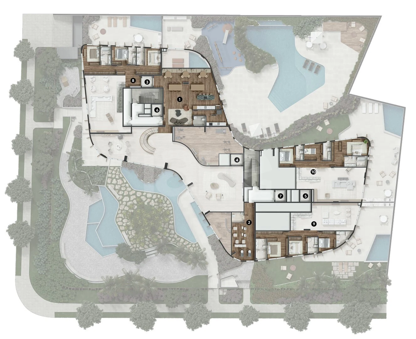 Planta — Pavimento 1