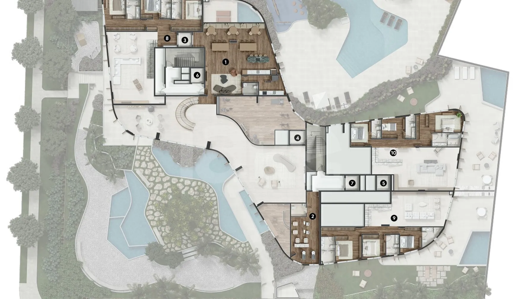 Planta — Pavimento 1