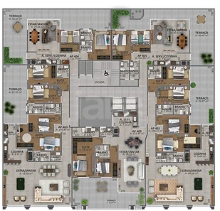 Planta — Pavimento 4