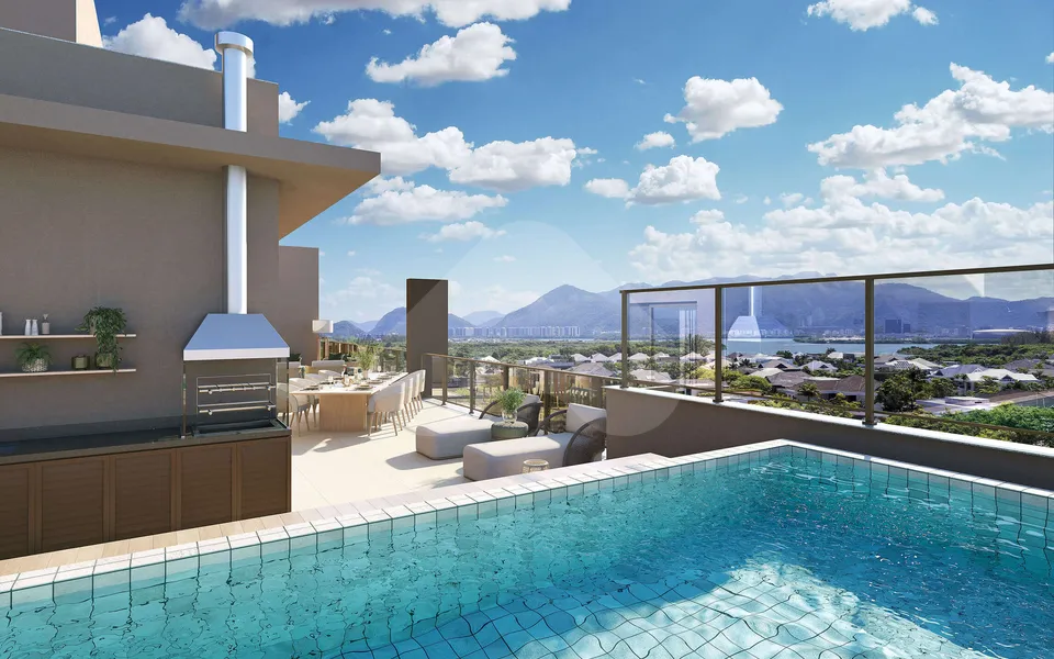 Woods Park Design by Edsa - Apartamento com 100,69 m², em Barra da Tijuca — foto 9