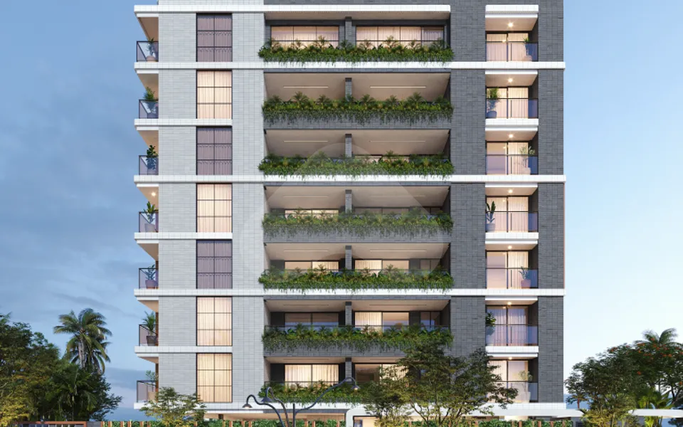 Porto Jardins - Apartamento com 66,13 m², em Intermares — foto 4