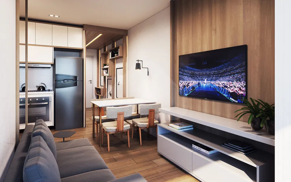 Itá Conceição - Studio com 41,23 m², em Vila Guarani — foto 2