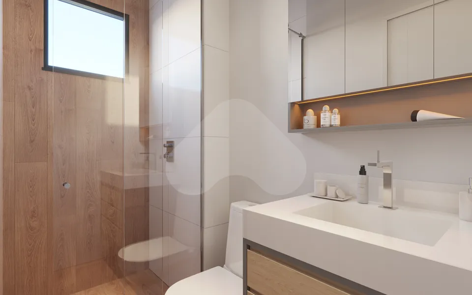 Théros Residencial - Studio com 19,4 m², em Alto da XV — foto 16