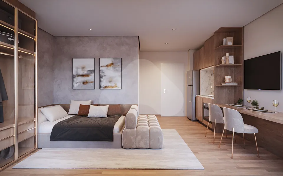 Soul Santana Residencial Conx - Studio com 27,19 m², em Santana — foto 2