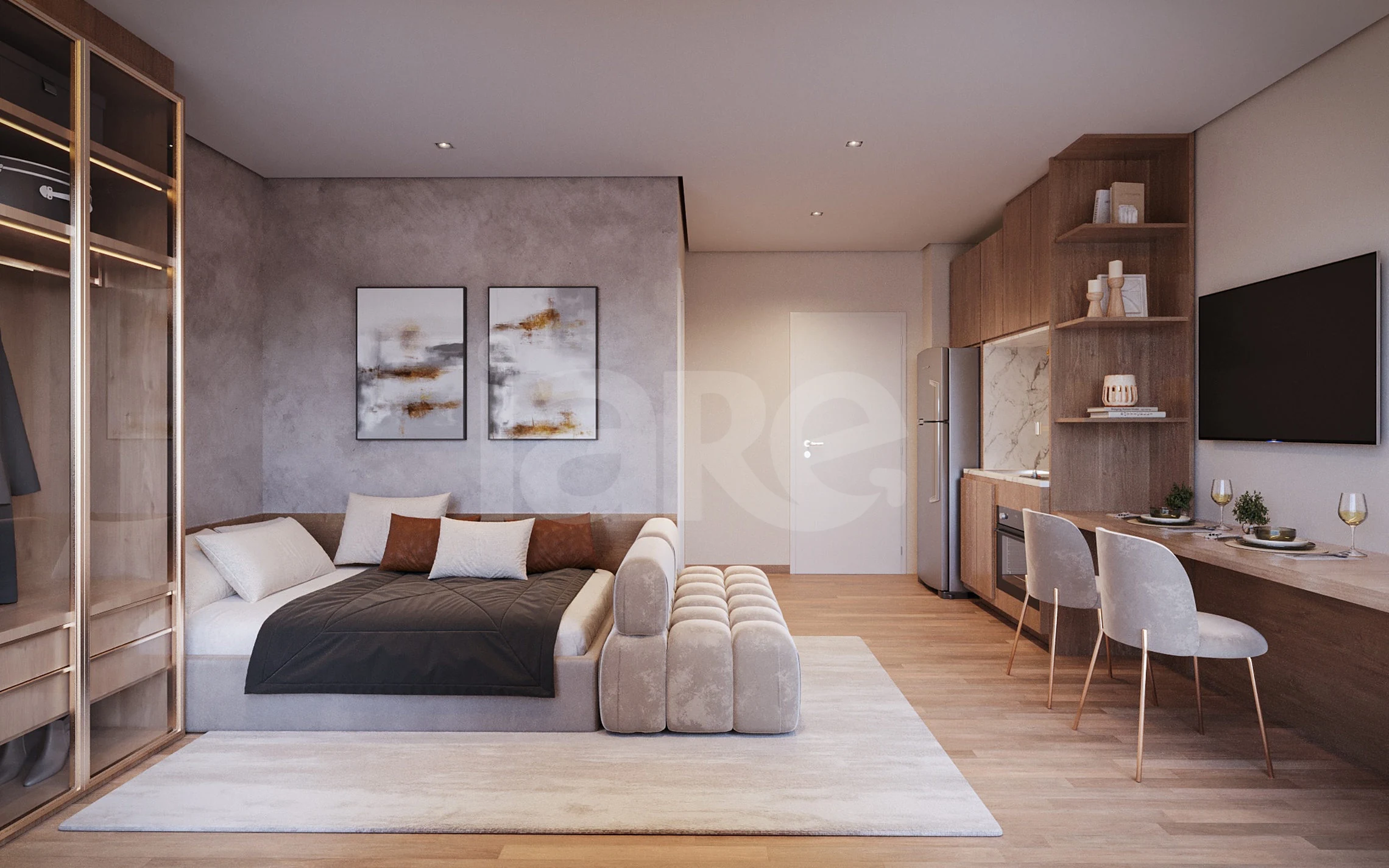 Soul Santana Residencial Conx - Studio com 27,19 m², em Santana — foto 2
