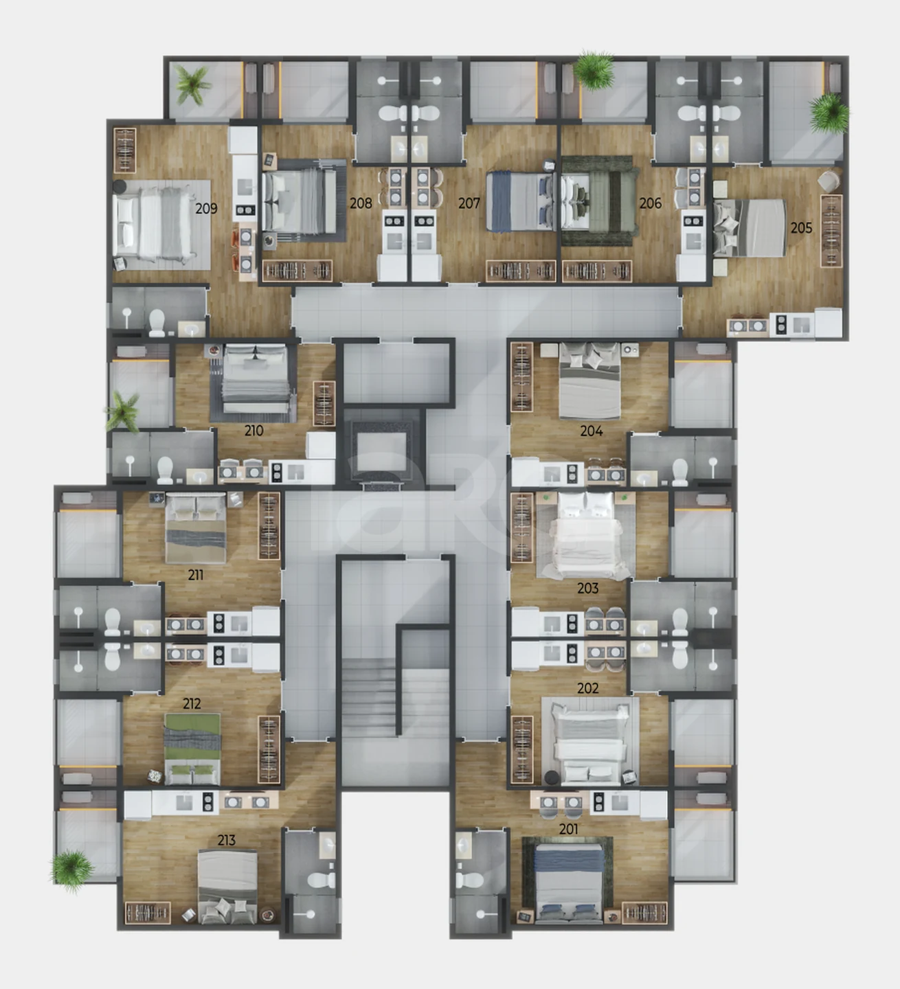 Planta — Pavimento 02