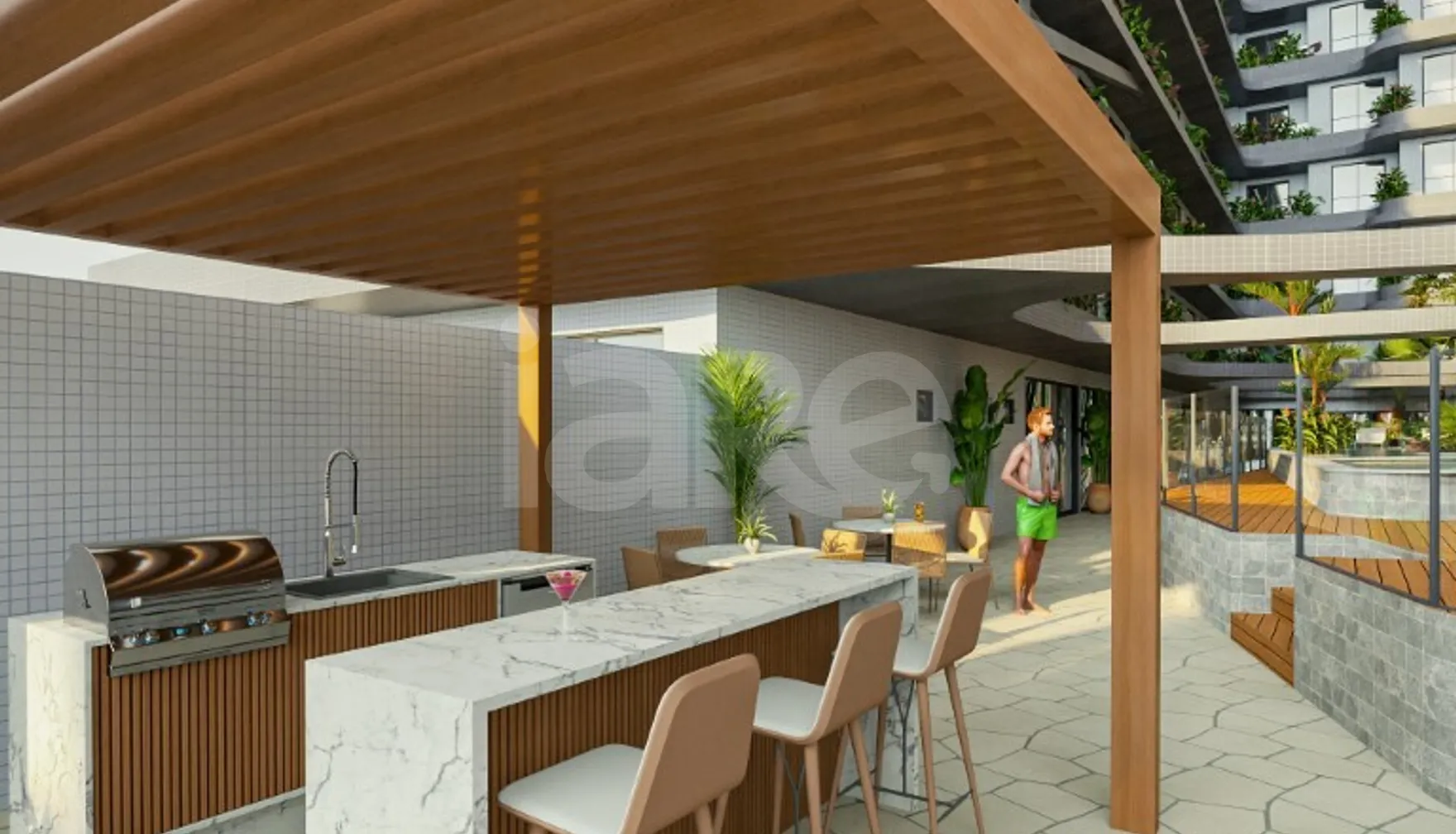 Yakã Residence Resort - Garden com 181,51 m², em Ponta de Campina — foto 17
