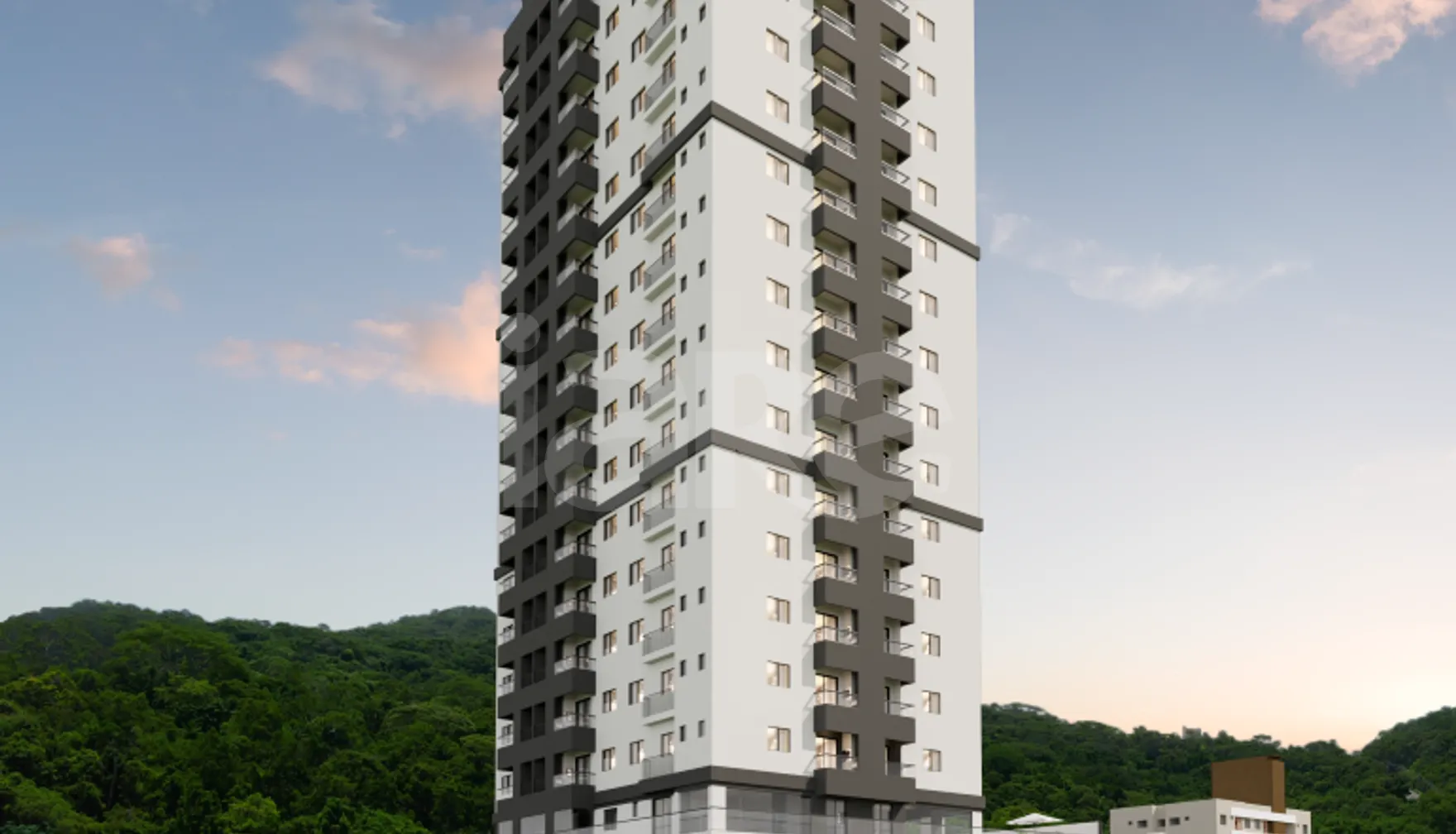 Maria de Fatima Residence - Apartamento com 68,26 m², em Morretes — foto 1