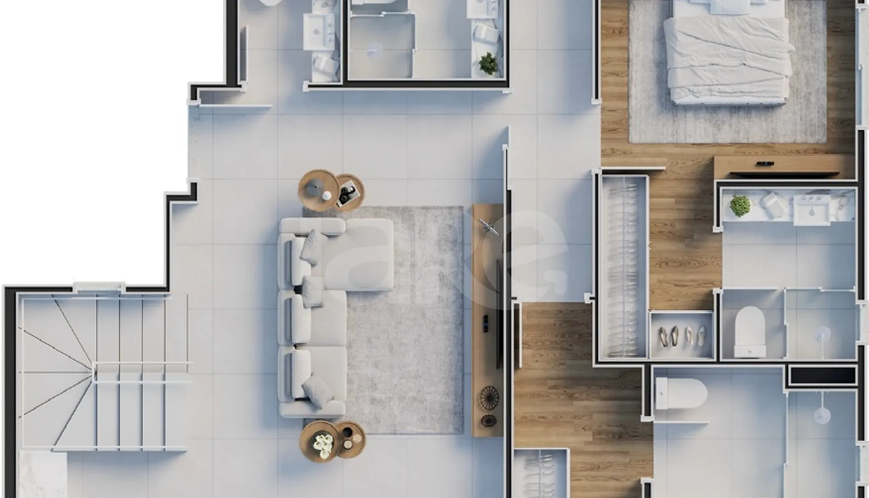 Planta — Cobertura Duplex 274,64 m²