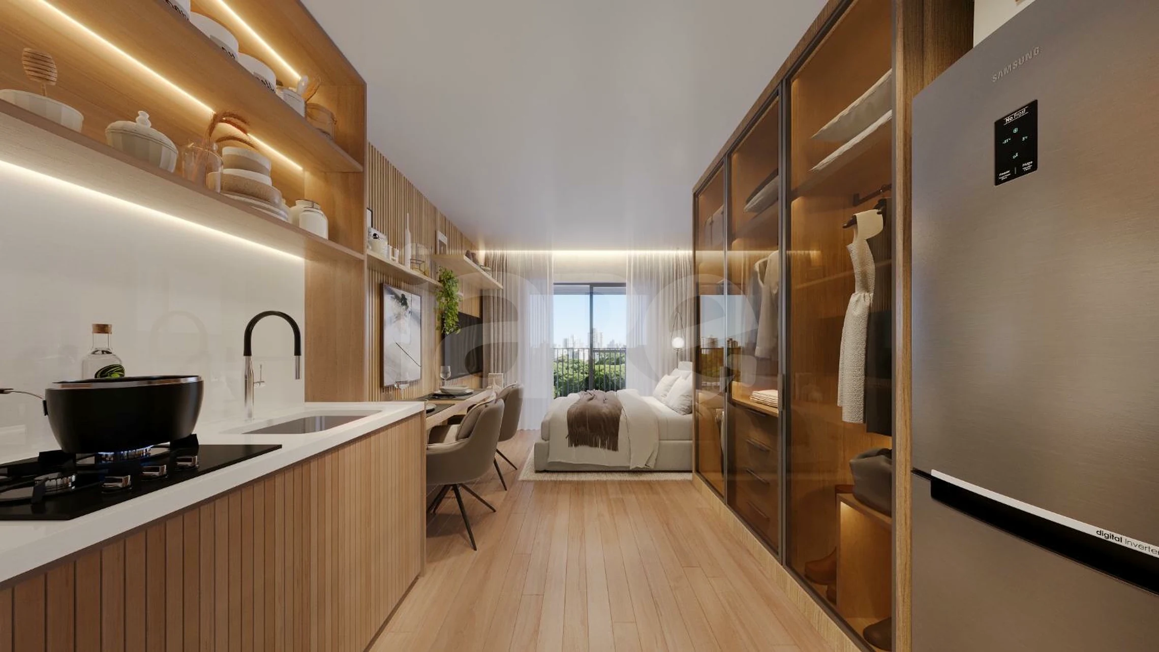 Vitacon João Moura - Apartamento com 21,47 m², em Pinheiros — foto 2