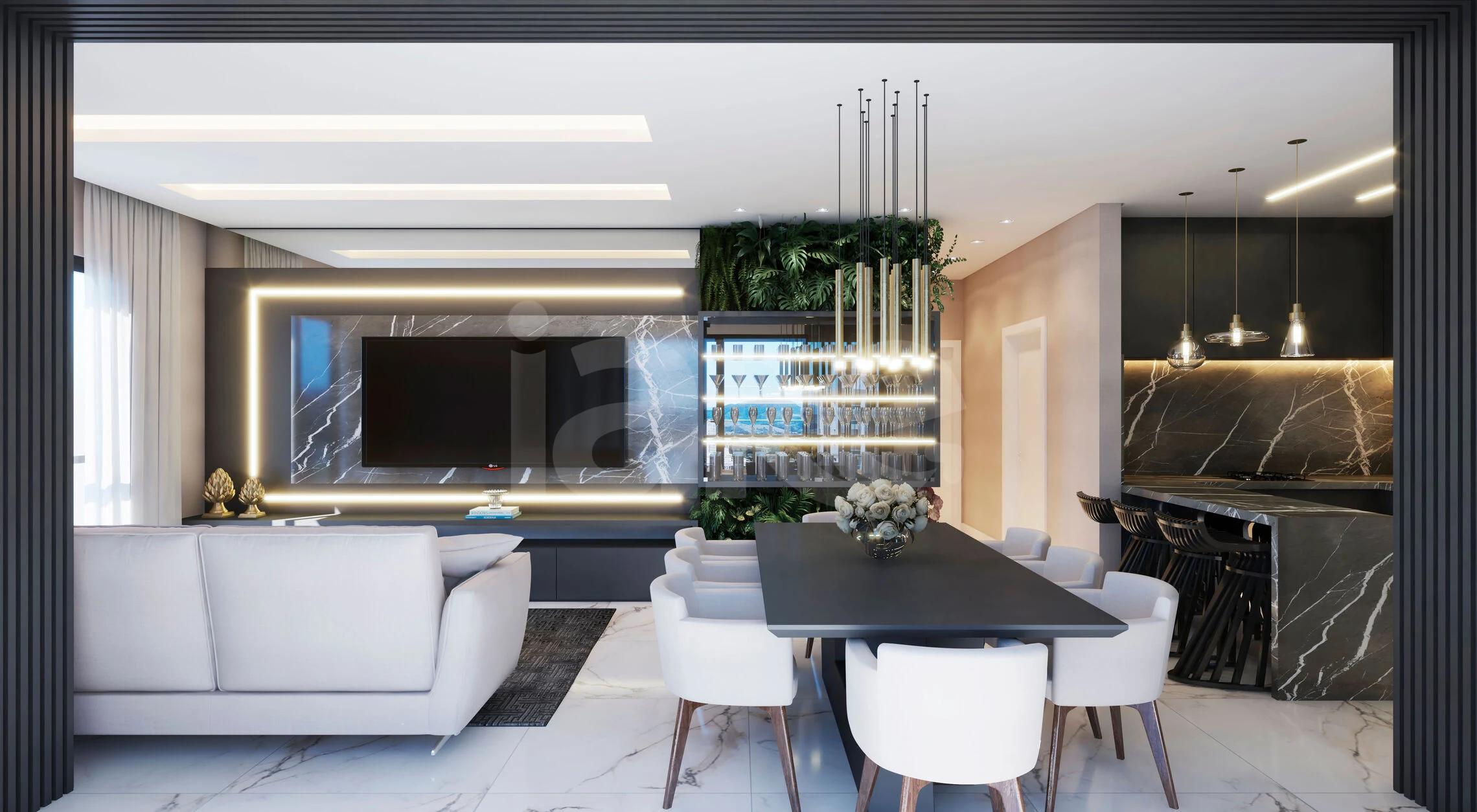 Gran Bellagio Residence - Apartamento com 123 m², em Andorinha — foto 3