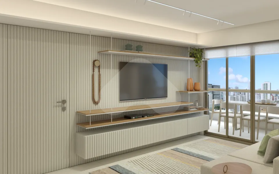 Piazza - Apartamento com 105,46 m², em Parnamirim — foto 7