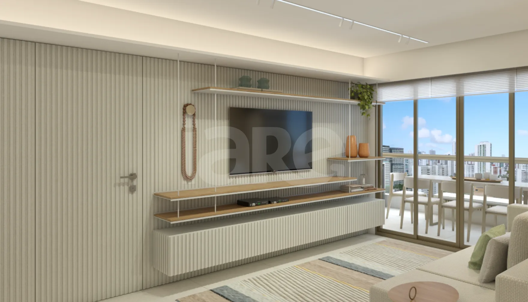 Piazza - Apartamento com 105,46 m², em Parnamirim — foto 3
