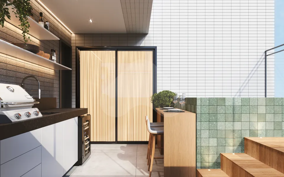 Porto Jardins - Apartamento com 66,13 m², em Intermares — foto 7