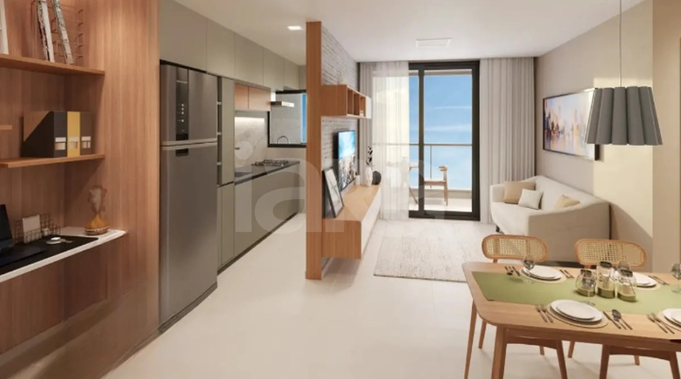 Soma Ingá Residence - Studio com 28,05 m², em Ingá — foto 2