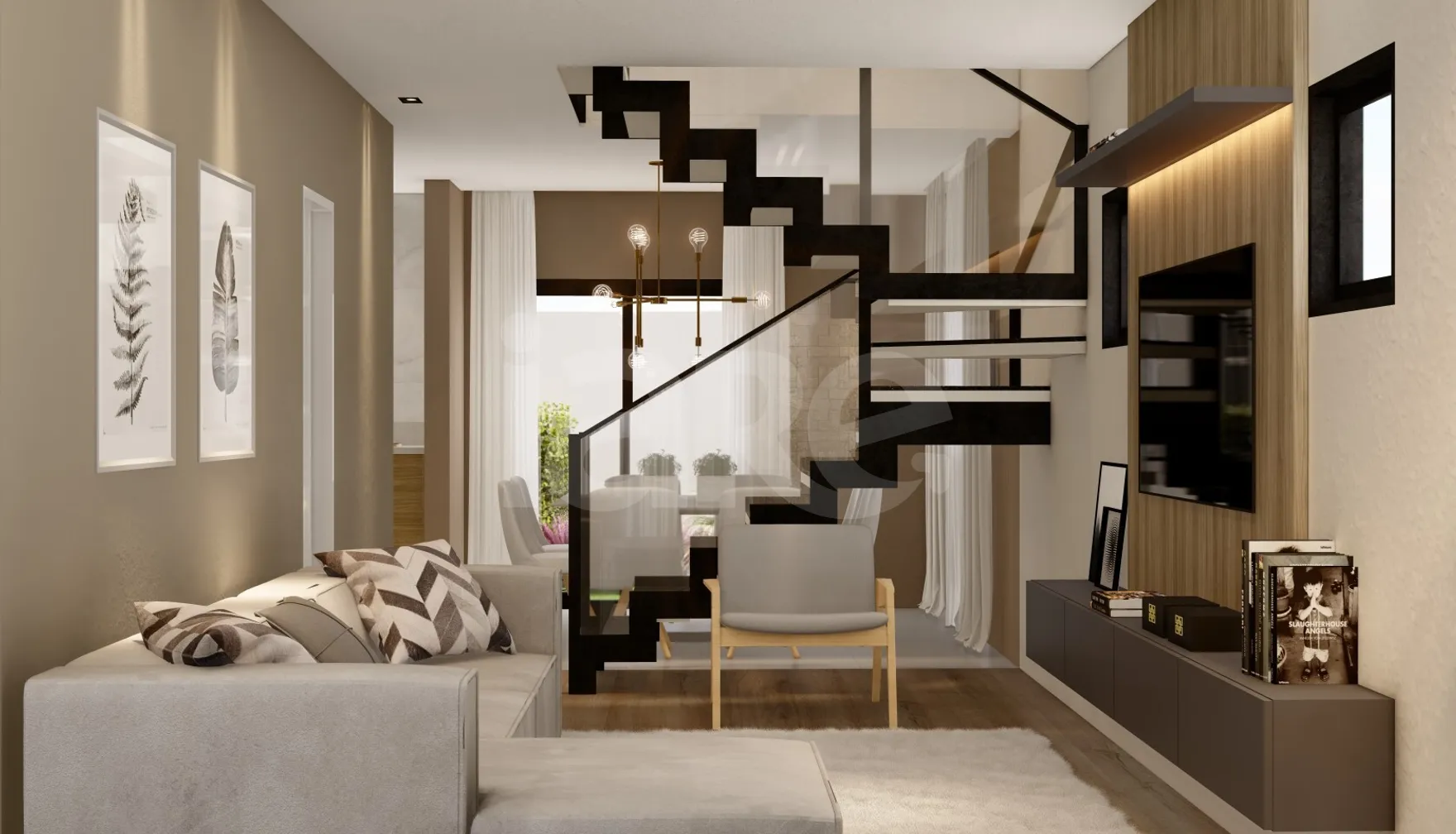 Maison Joie - Casa com 123,56 m², em Portão — foto 2