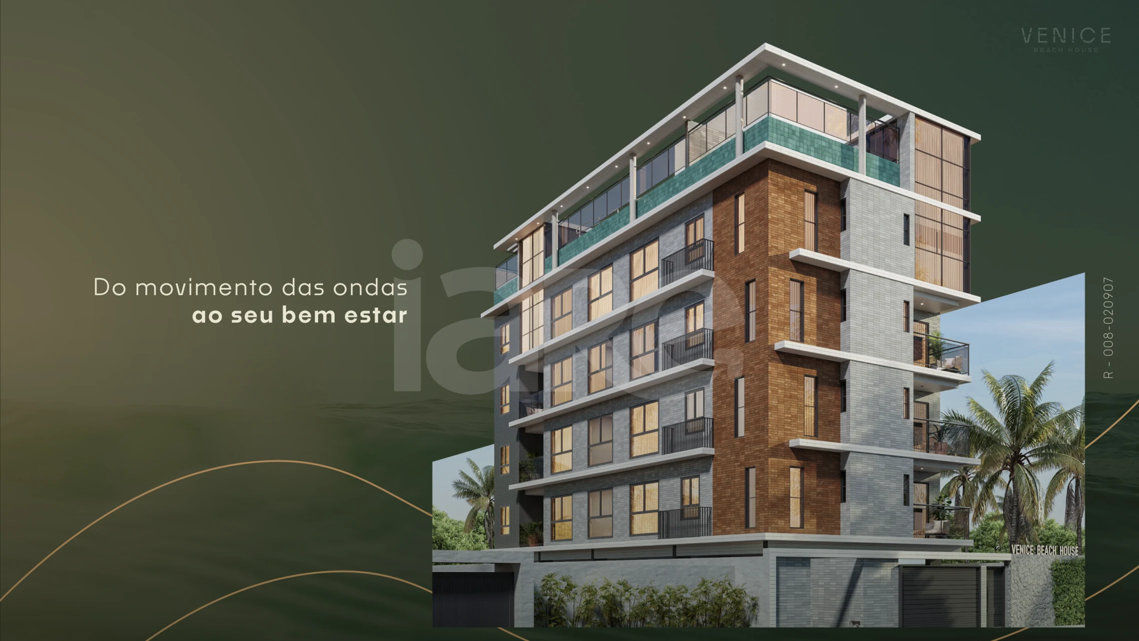 Venice Beach House - Studio com 23,02 m², em Intermares — foto 12