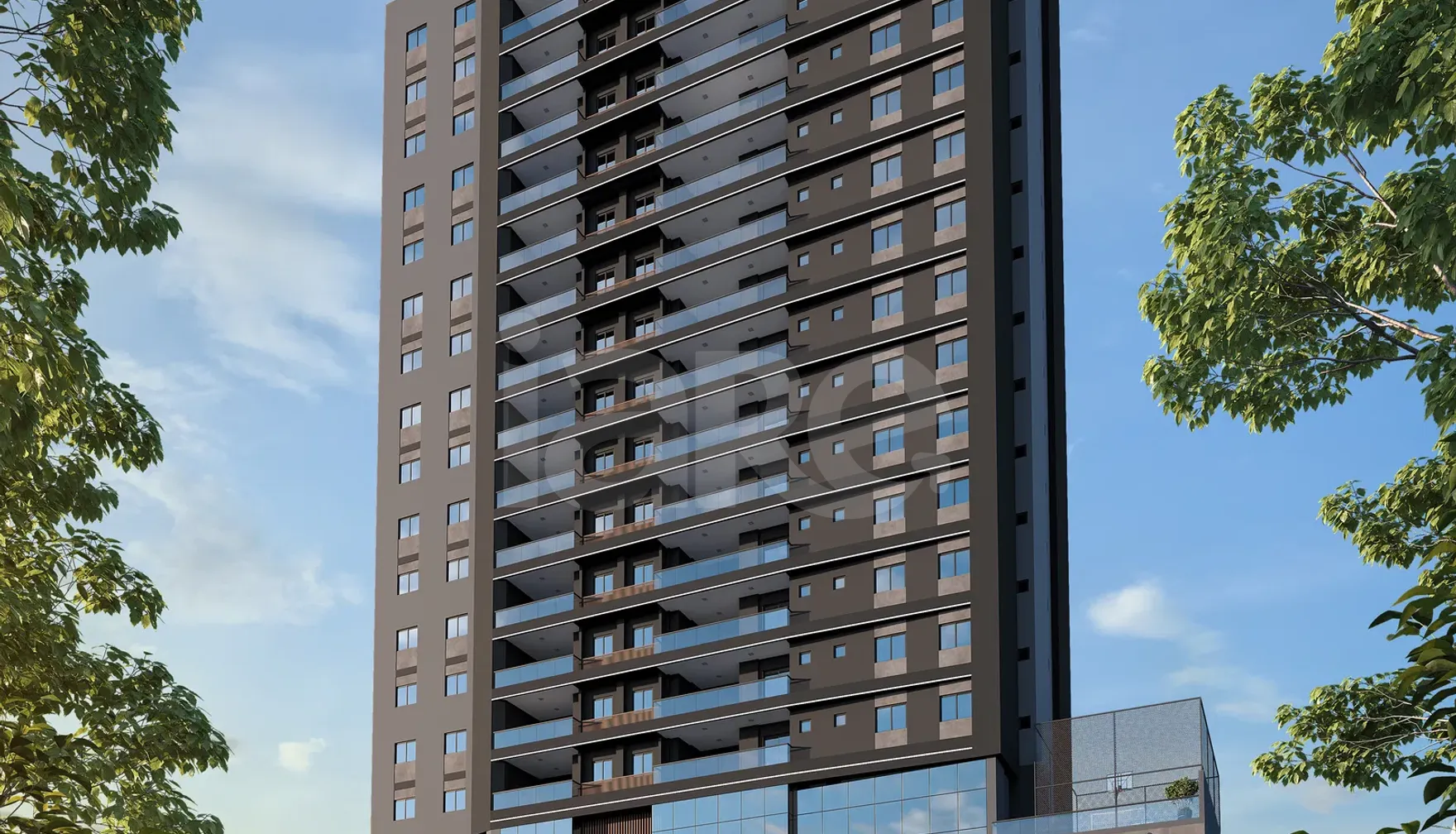 Atrio - Apartamento com 132 m², em Meia Praia — foto 1