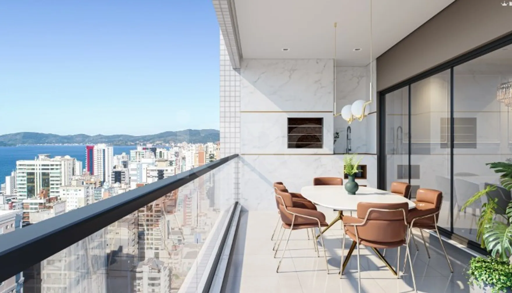 Dom Benedito - Apartamento com 242,3 m², em Meia Praia — foto 3