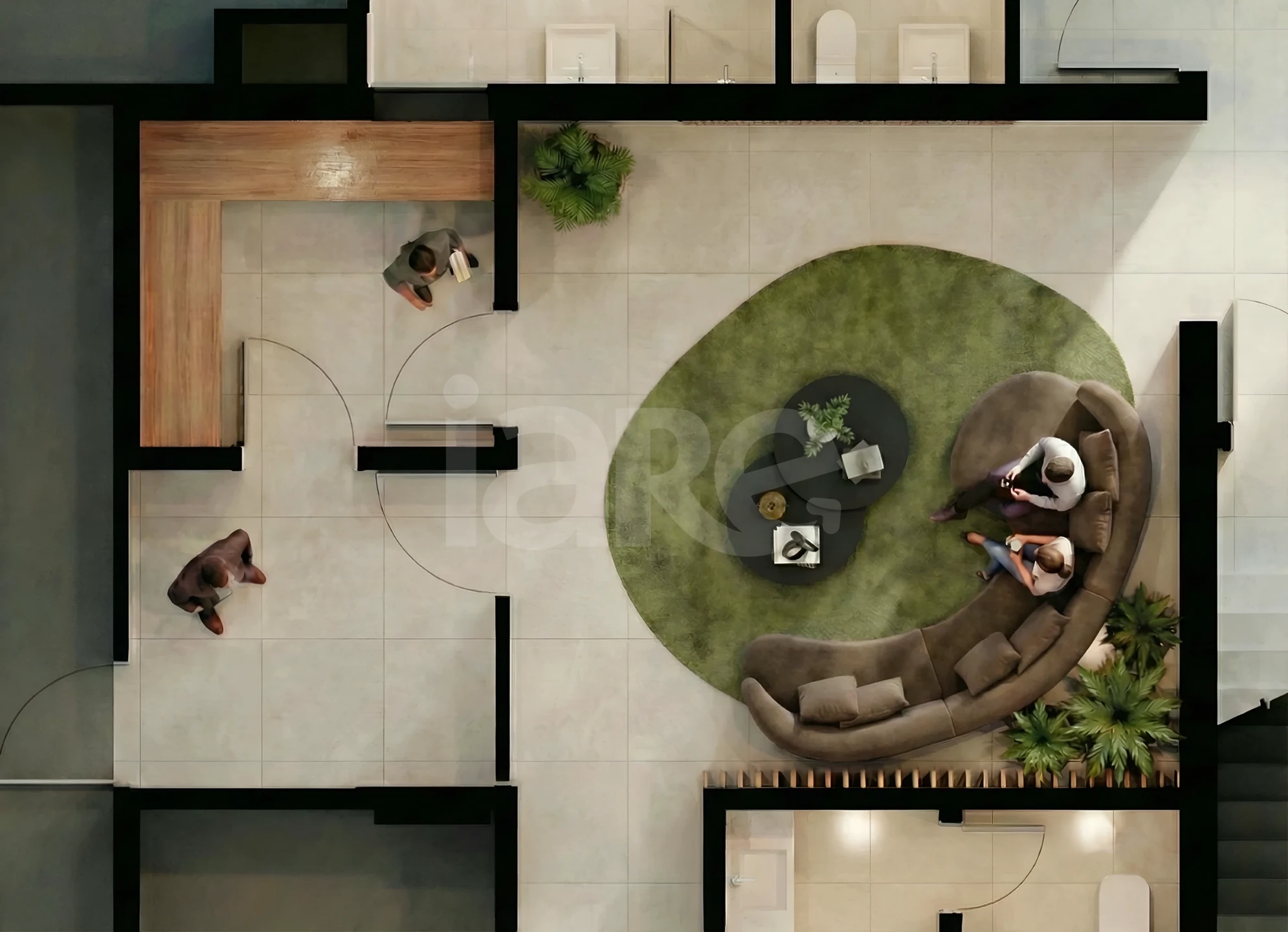 Planta — Pavimento lobby