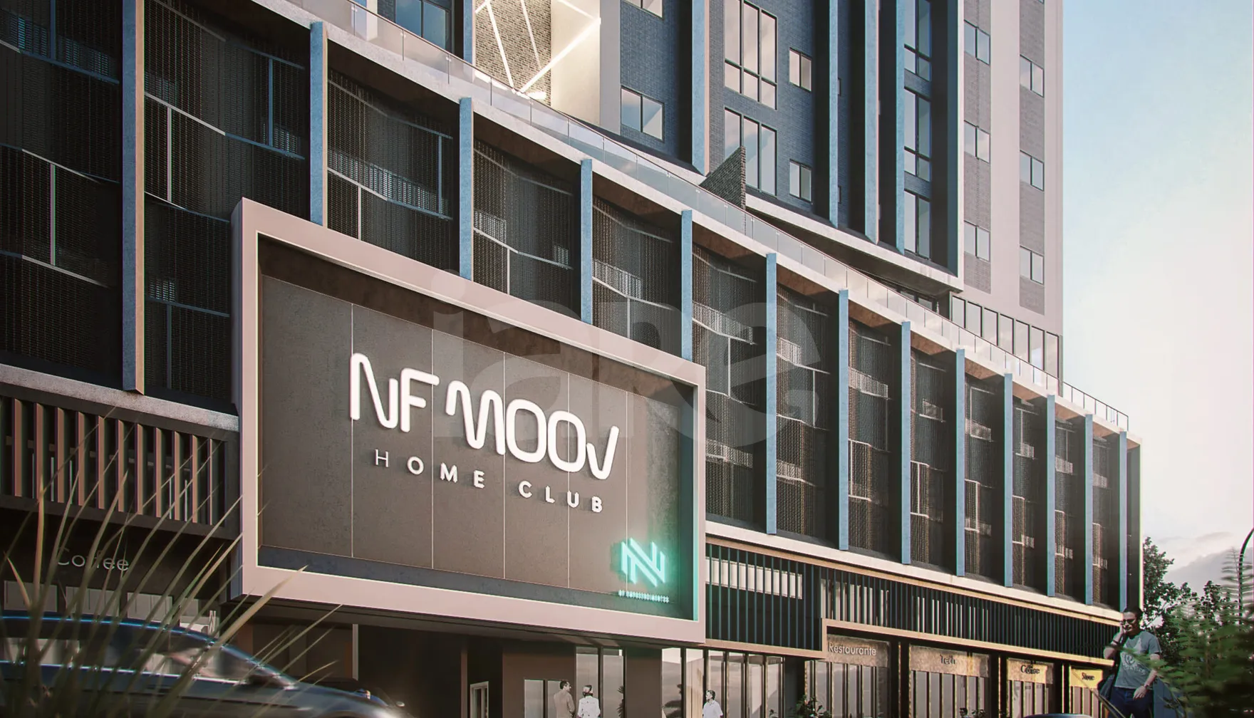 NF Moov Home Club - Apartamento com 52 m², em Nações — foto 10