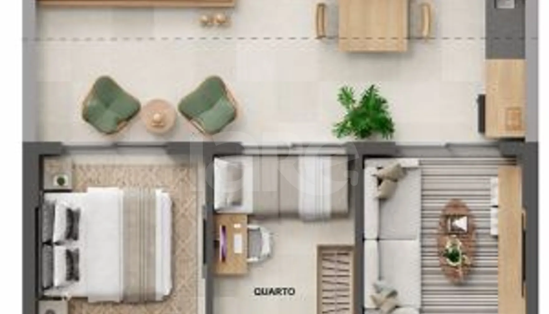 Planta — Garden 78 m²