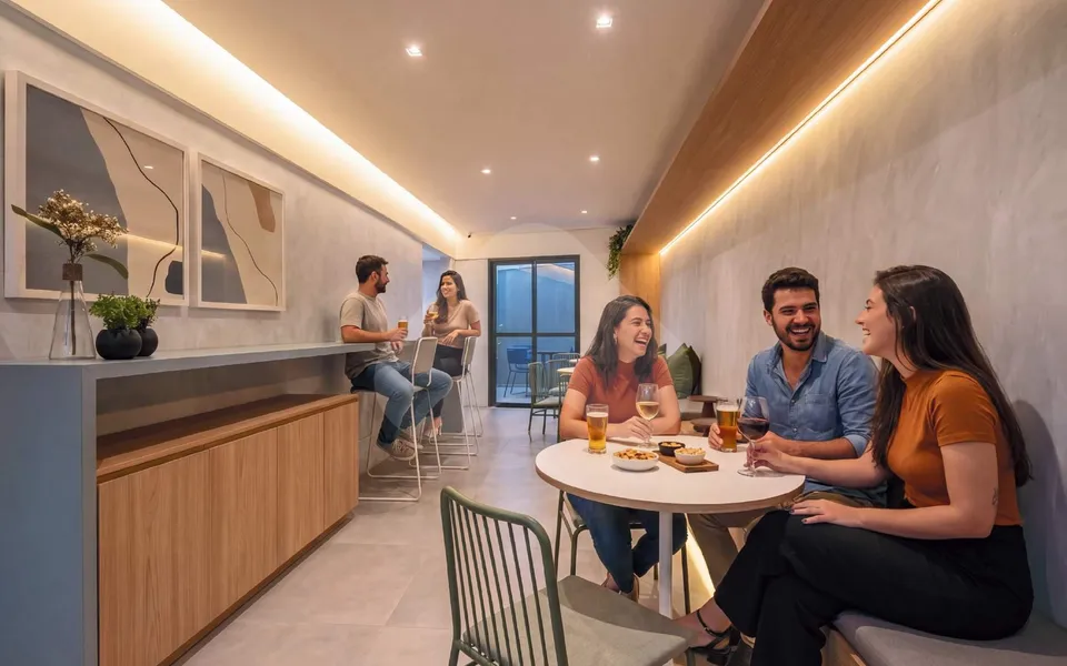 Verus Avanhandava - Apartamento com 35,64 m², em Bela Vista — foto 4