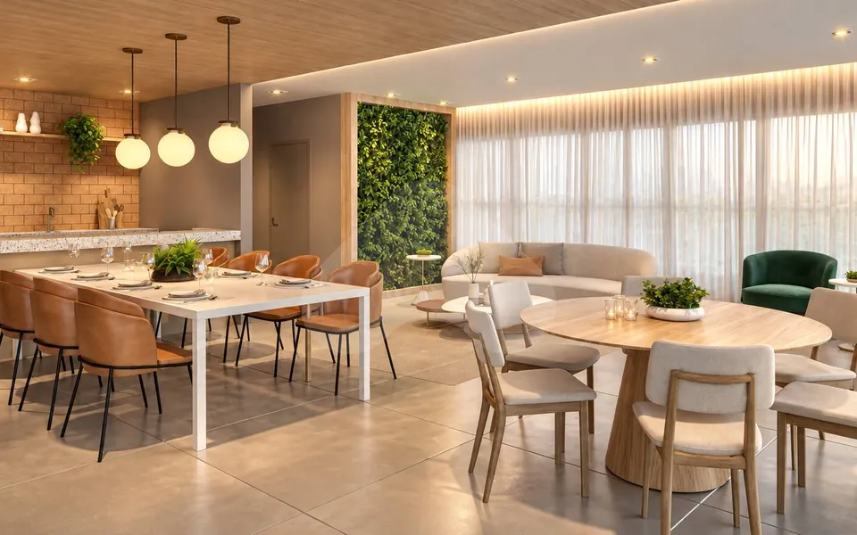 Oasy Habitat Club Guararapes - Apartamento com 54,18 m², em Engenheiro Luciano Cavalcante — foto 4