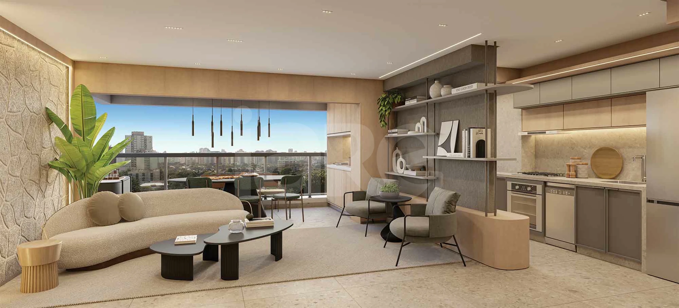 Blue Marine Home Resort - Apartamento com 56,47 m², em Vila Monte Alegre — foto 7