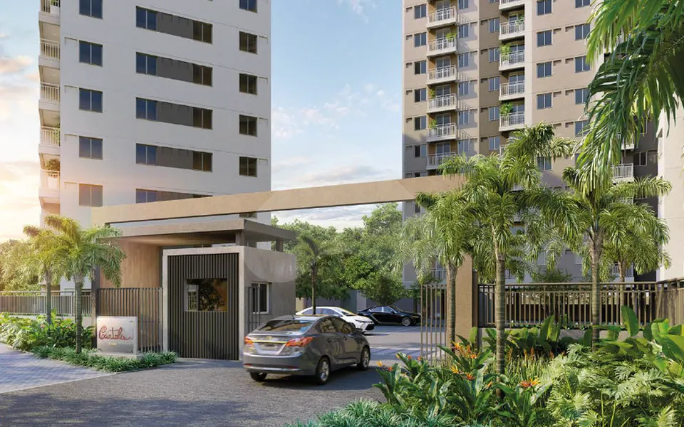 Residencial Cartola - Apartamento com 31,69 m², em São Cristóvão — foto 4