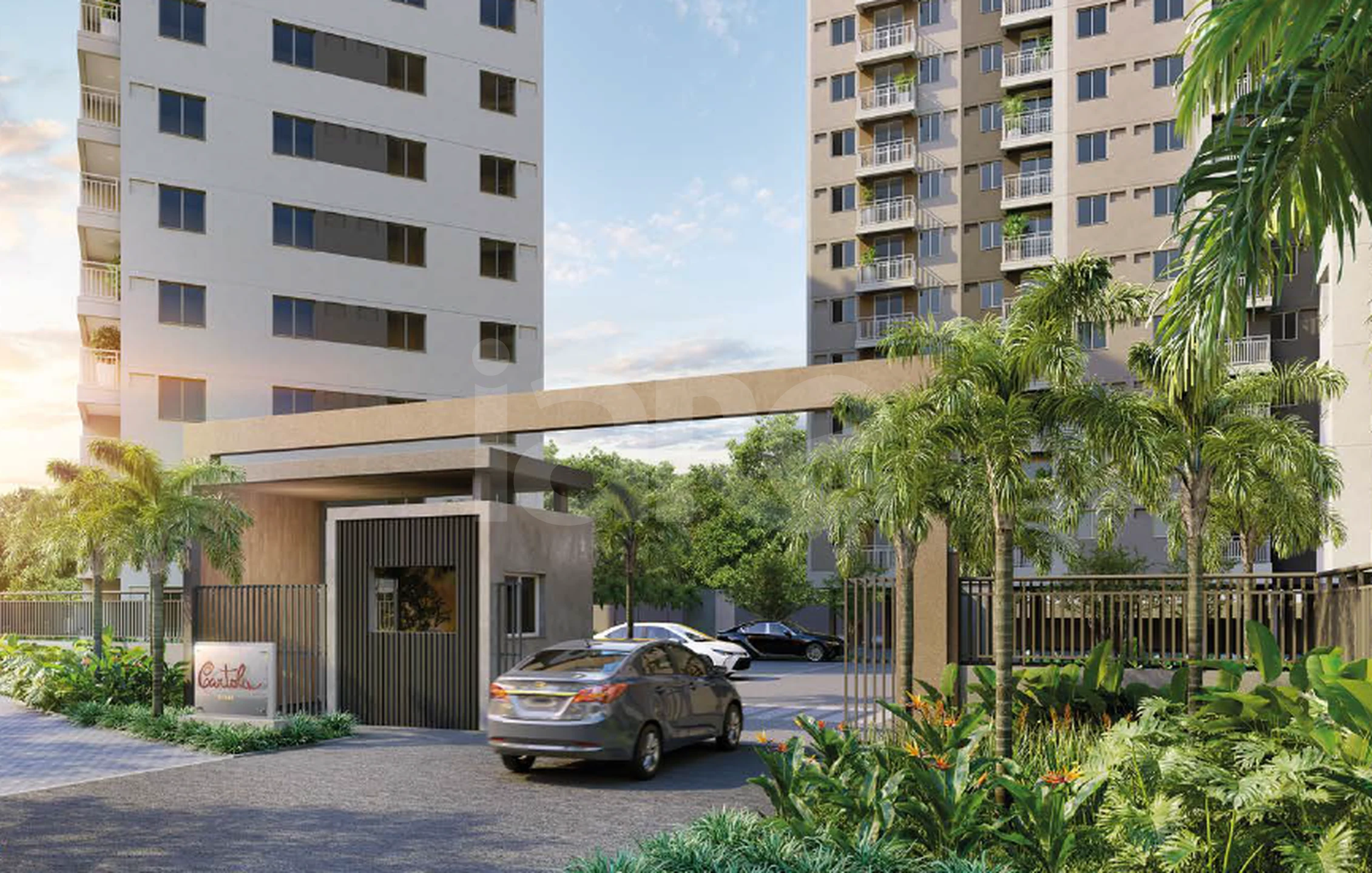 Residencial Cartola - Apartamento com 31,69 m², em São Cristóvão — foto 4