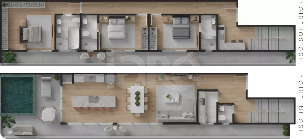 Planta — Apartamento 319,98 m²