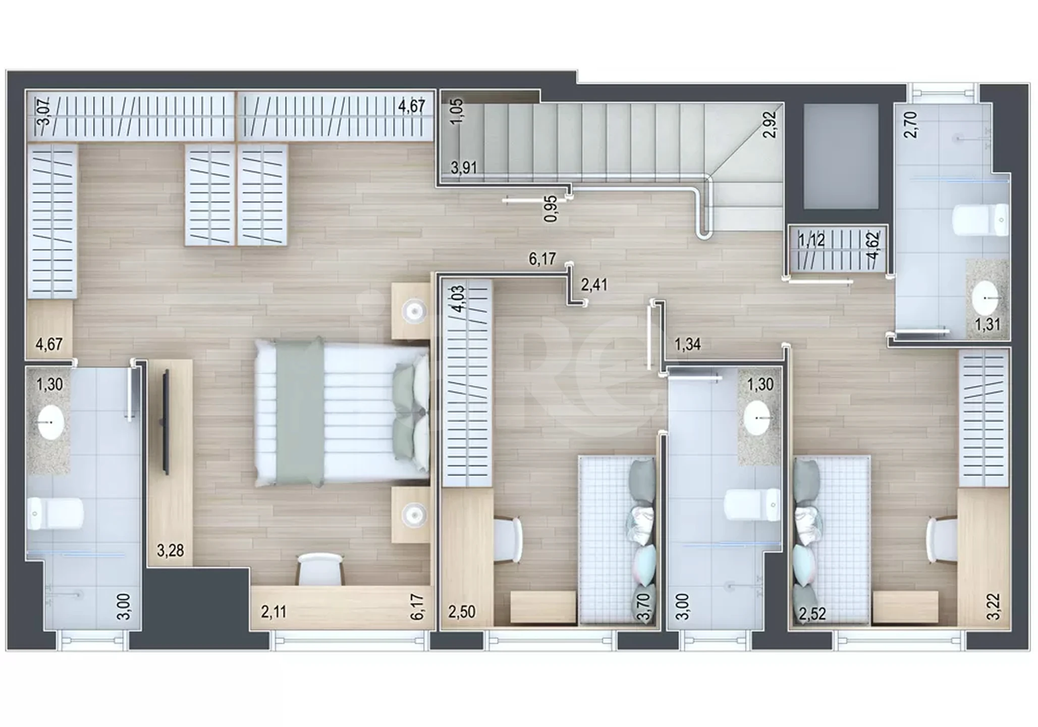 Planta — Garden 119,1 m²