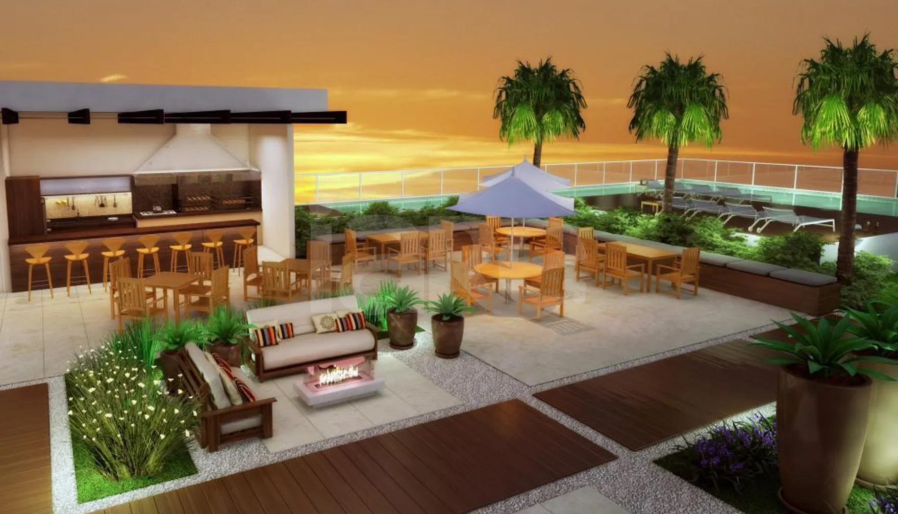 Life Promenade - Studio com 42,61 m², em Centro — foto 11
