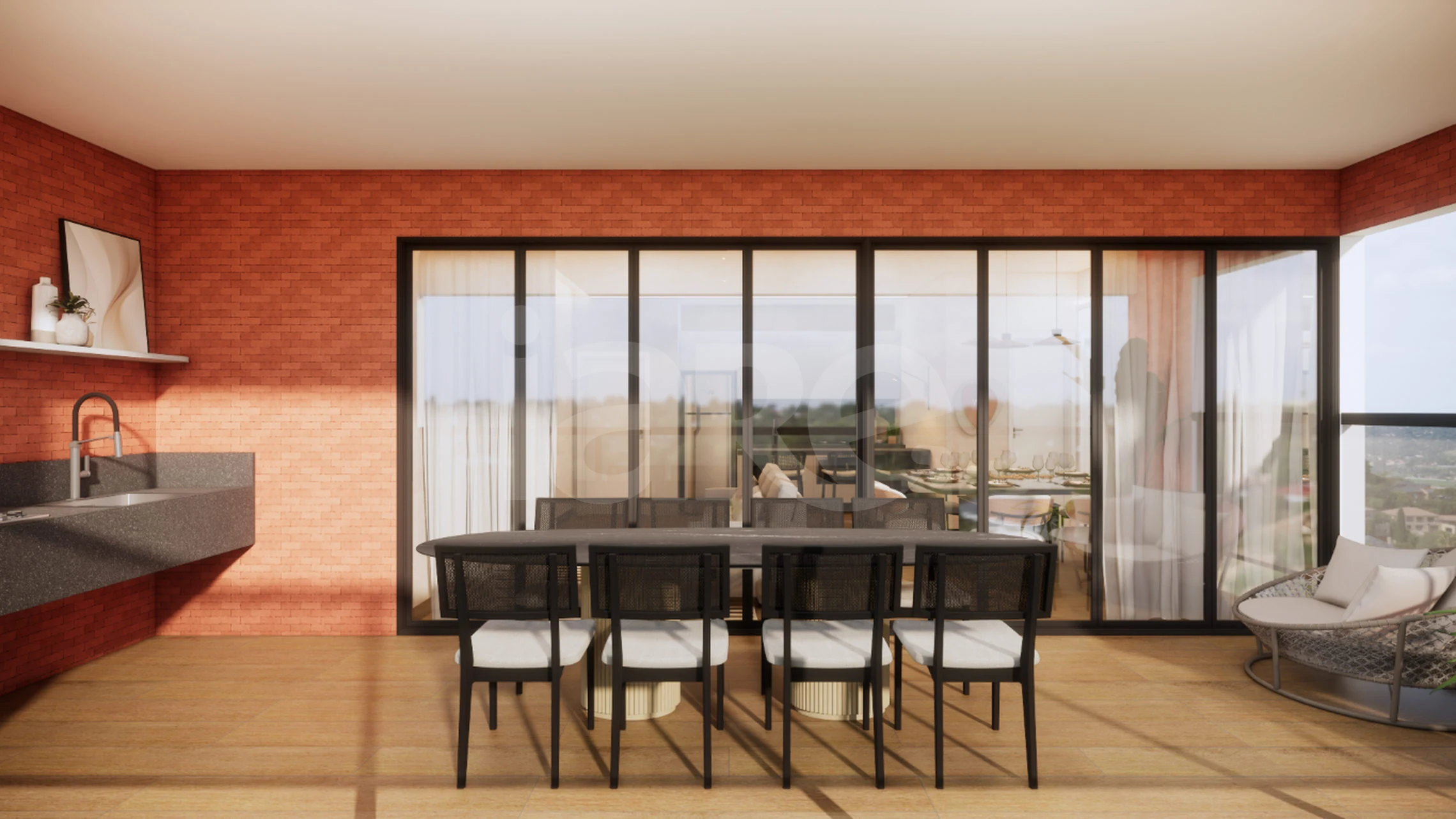 Life One Home & Flat - Studio com 29,9 m², em Manaíra — foto 4