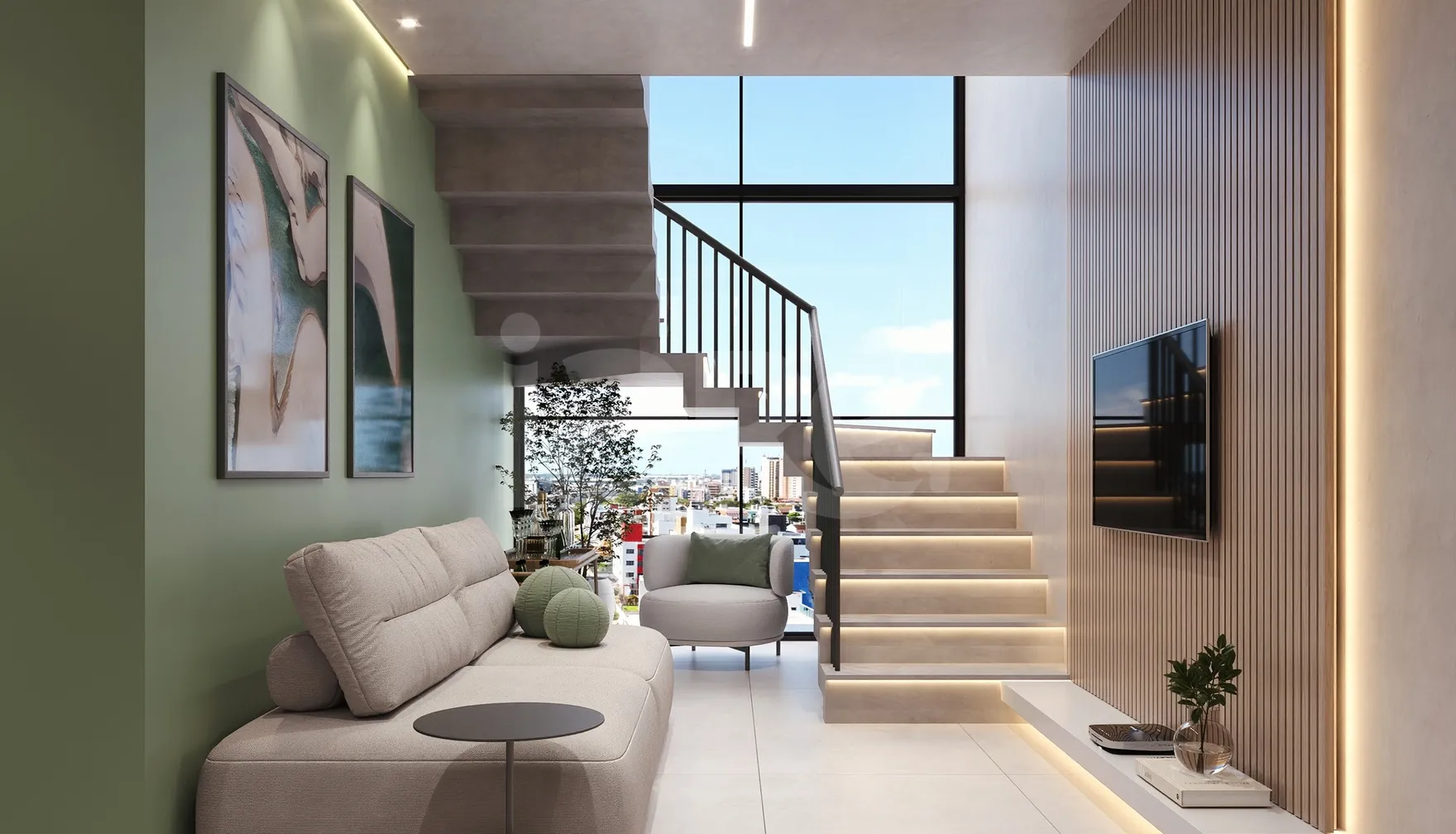 Porto Verano - Apartamento com 61,41 m², em Poço — foto 3